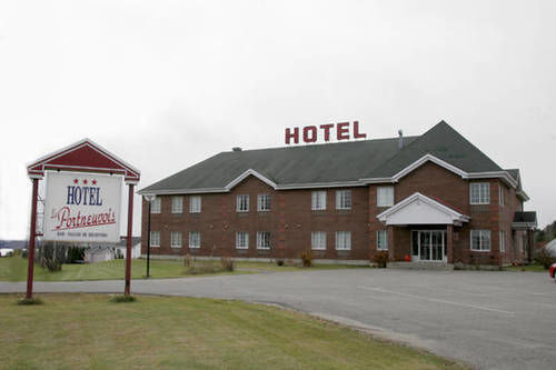 Hotel Le Portneuvois Portneuf Bagian luar foto